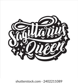 sagittarius queen background inspirational positive quotes, motivational, typography, lettering design