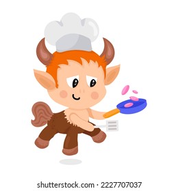 Un signo sagitario en vector plano
