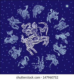 sagittarius, sign of the zodiac