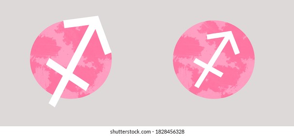 Sagittarius Sign Zodiac - Vektorgrafik