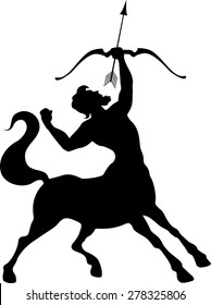 Sagittarius silhouette