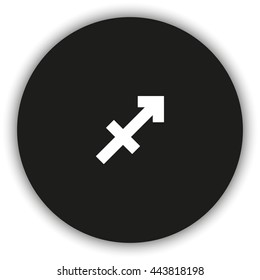 Sagittarius zodiac sign.