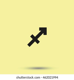 Sagittarius zodiac sign.