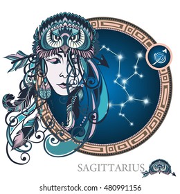 Sagittarius. Zodiac sign