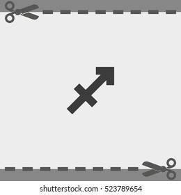 Sagittarius zodiac sign.