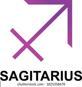 Sagittarius zodiac sign is purple