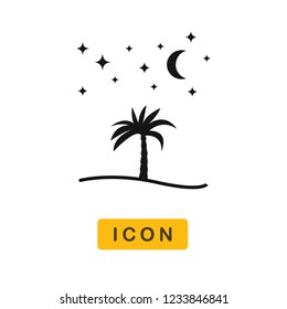 Sahara vector icon