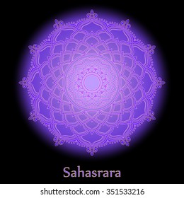 Sahasrara, Crown Chakra - one of the seven chakras