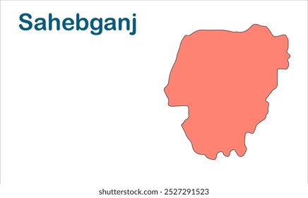 Mapa da subdivisão de Sahebganj, Distrito de Muzaffarpur, Estado de Bihar, República da Índia, Governo de Bihar, Território indiano, Índia Oriental, política, aldeia, turismo