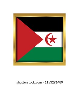 Sahrawi Arab Democratic Republic Flag Vector Stock Vector (Royalty Free