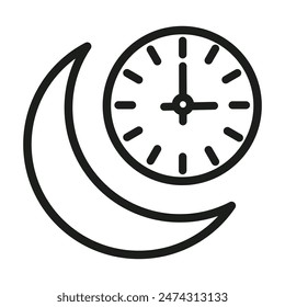 Sahur Breakfast Icon Ideal for Pre-Dawn Ramadan Meals