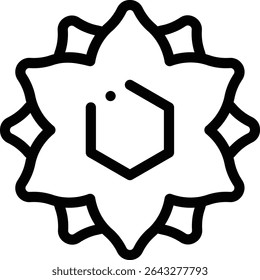 sai icon. Thin Linear Style Design Isolated On White Background