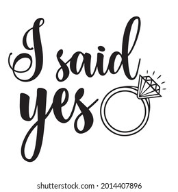 i said yes logo inspirational positive quotes, motivational, typography, lettering design