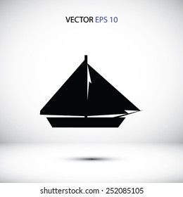 sail boat icon
