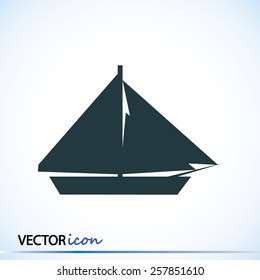 sail boat icon 