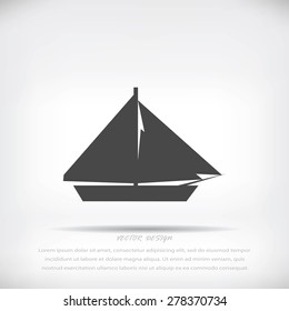 sail boat icon