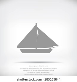 sail boat icon