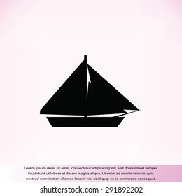 sail boat icon