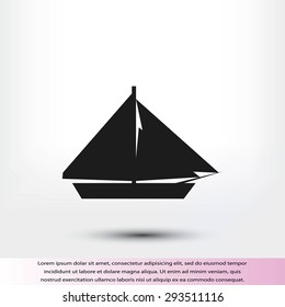 sail boat icon