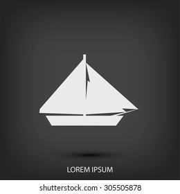sail boat icon