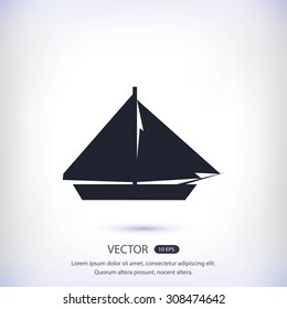 sail boat icon
