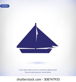 sail boat icon