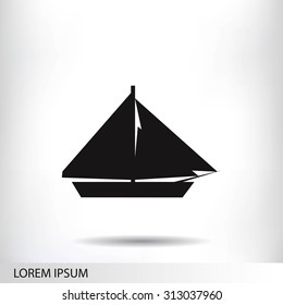 sail boat icon