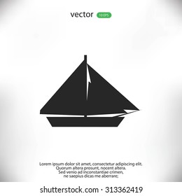 sail boat icon