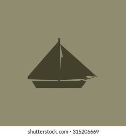 sail boat icon
