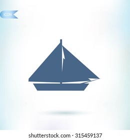 sail boat icon