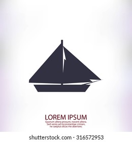 sail boat icon