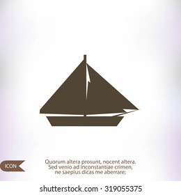 sail boat icon