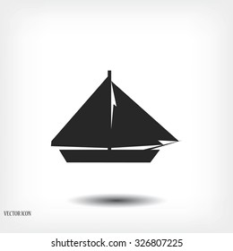 sail boat icon