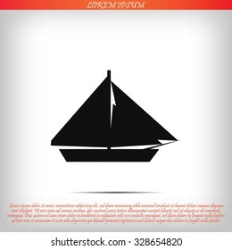 sail boat icon