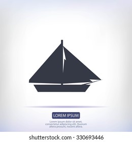 sail boat icon