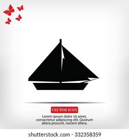 sail boat icon