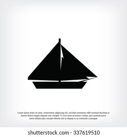 sail boat icon