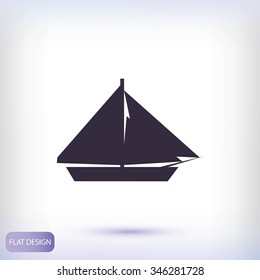 sail boat icon