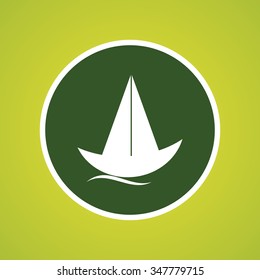 Sail Boat Icon