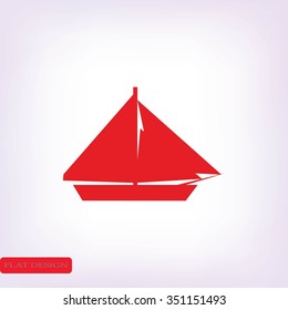 sail boat icon