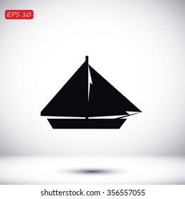 sail boat icon