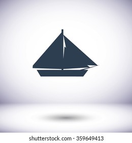 sail boat icon