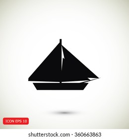 sail boat icon