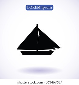 sail boat icon
