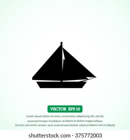 sail boat icon