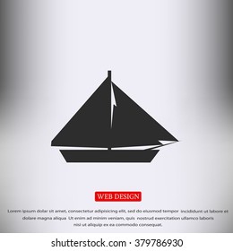 sail boat icon