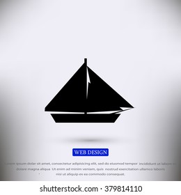 sail boat icon
