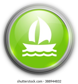 sail boat  icon