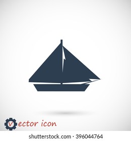 sail boat icon