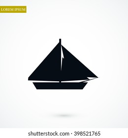 sail boat icon